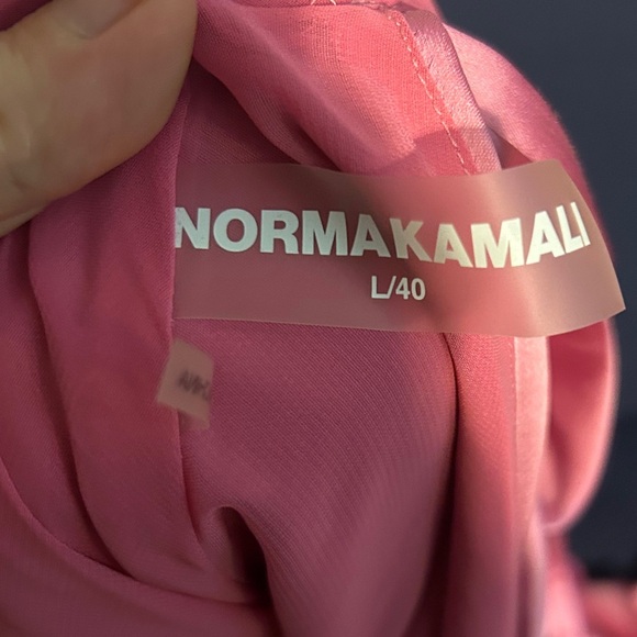 NORMA KAMALI Cross Back Bias Gown - Picture 5 of 6